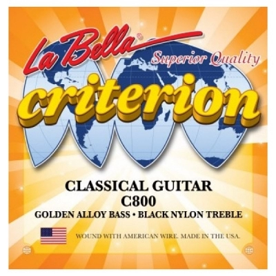 سیم گیتار کلاسیک لا بلا La bella مدل C800 آکبند