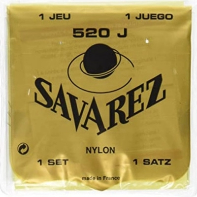 سیم گیتار کلاسیک Savarez ساوارز مدل 520J اورجینال آکبند