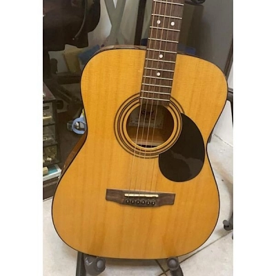 گیتار آکوستیک CORT کورت مدل AF510 OP با هاردکیس چرمی در حد آکبند - donyayesaaz.com