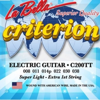 سیم گیتار الکتریک La bella لابلا مدل C200TT آکبند