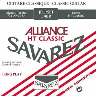 سیم گیتار کلاسیک اورجینال ساوارز Savarez مدل 540R آکبند - donyayesaaz.com
