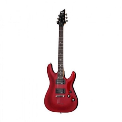 گیتار الکتریک شکتر Schecter C-1 SGR Metallic Red MRED SKU #3803 آکبند - donyayesaaz.com