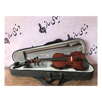 ویولن آکوستیک استریچ violin streich instrumente کارکرده با لوازم کامل