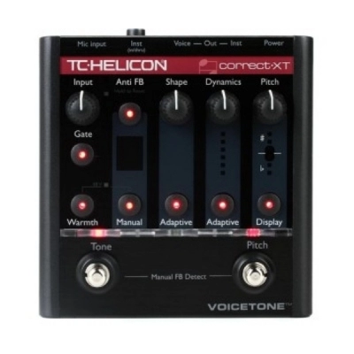 پدال افکت تی سی هلیکون TC-Helicon VoiceTone Correct XT آکبند