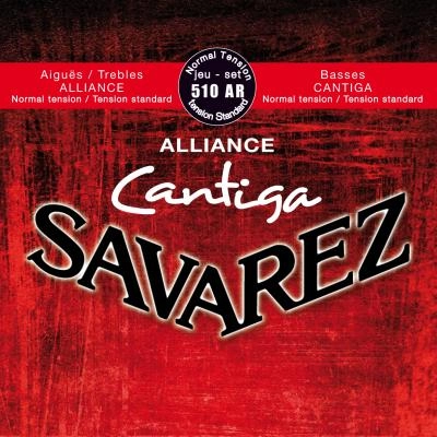 سیم گیتار کلاسیک ساوارز Savarez کانتیگا Cantiga مدل 510 AR آکبند - donyayesaaz.com