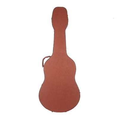 هاردکیس گیتار کلاسیک چرم و چوب رمزدار سایز 4/4 آکبند