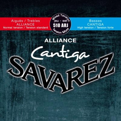 سیم گیتار کلاسیک ساوارز Savarez کانتیگا Cantiga مدل 510 ARJ آکبند - donyayesaaz.com