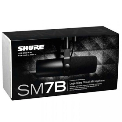 میکروفون داینامیک شور SHURE SM7B آکبند