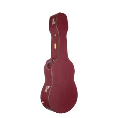هاردکیس گیتار کلاسیک چرم و چوب رمزدار سایز 4/4 آکبند