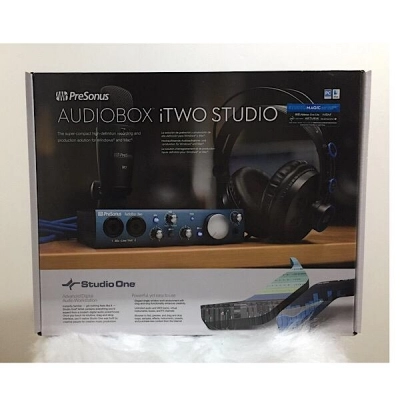 پکیج استودیویی پریسونوس PreSonus AudioBox iTwo Studio آکبند