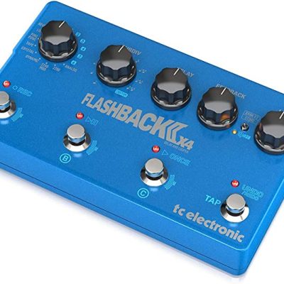 اافکت گیتار الکتریک تی سی الکترونیک TC Electronic FLASHBACK 2 X4 DELAY کارکرده تمیز با کارتن