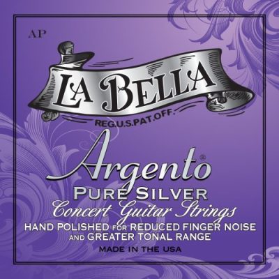 سیم گیتار کلاسیک لابلا La Bella AP Argento Pure Silver Hand Polished آکبند 1